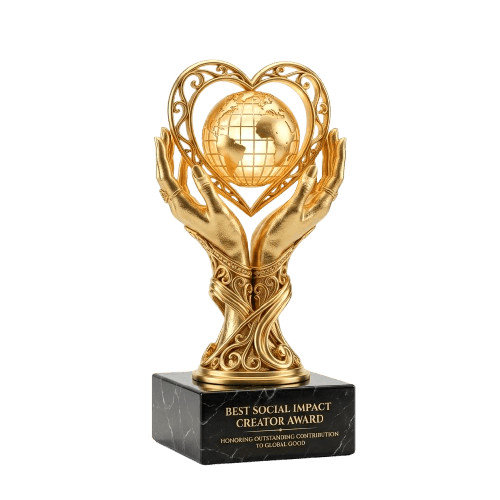 Best Social Impact Creator Trophy